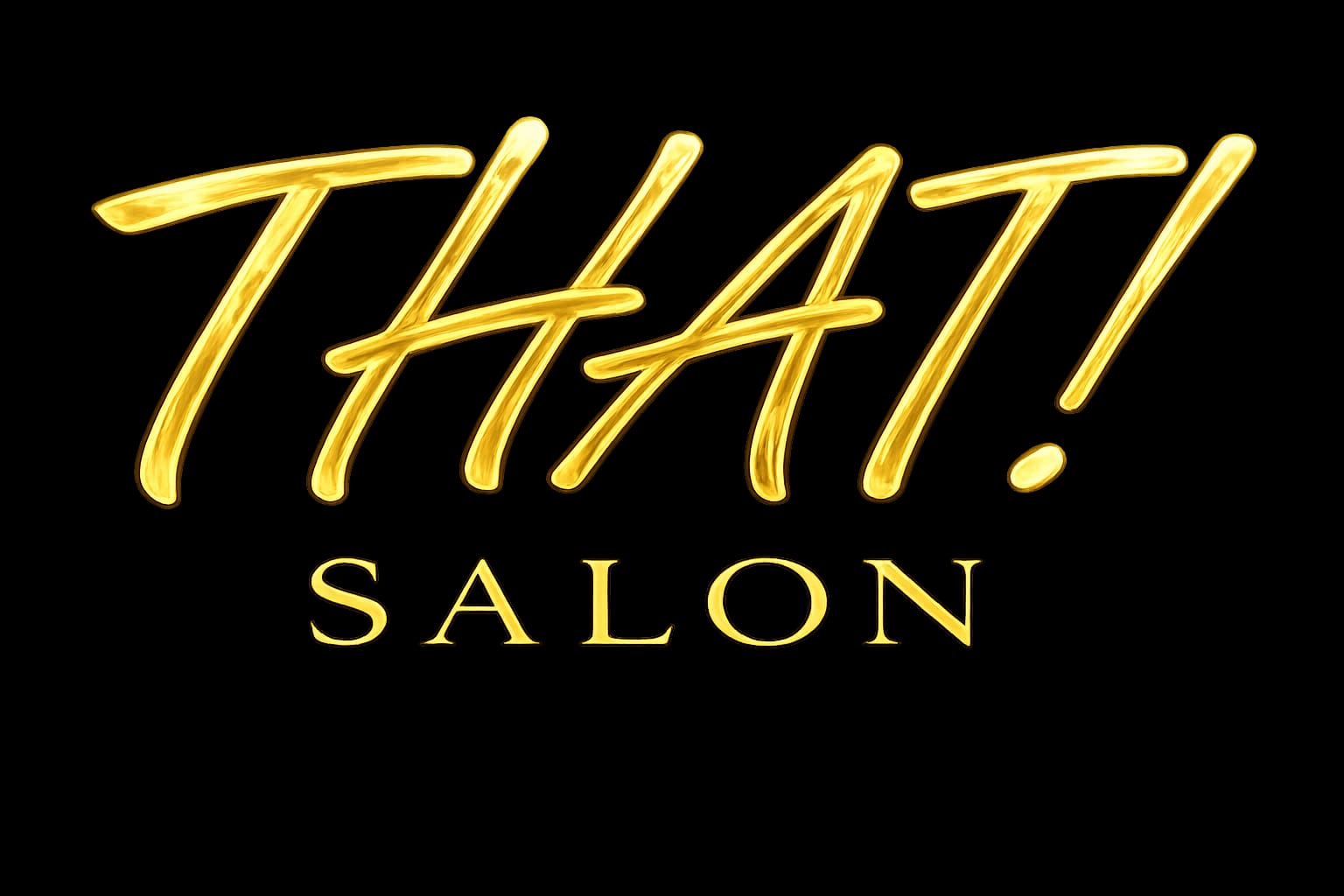 trans that salon logo transparent